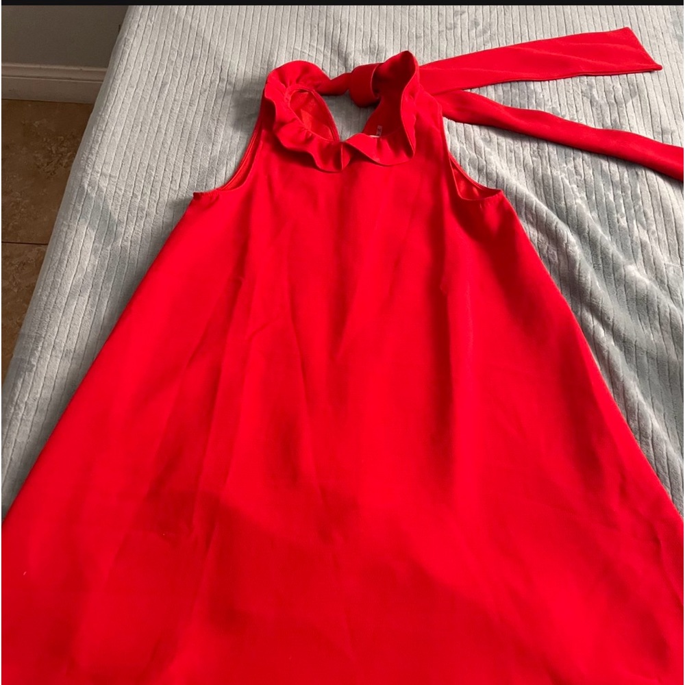 Beautiful red dress
